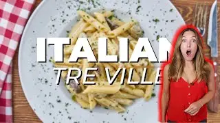 TRE VILLE's MOST 😋 DELICIOUS ITALIAN RESTAURANTS | Food Tour of Tre Ville, Italy