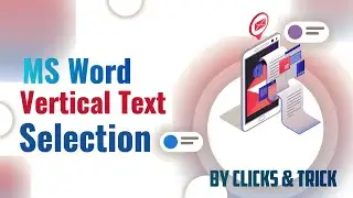 How to Select Text Vertically in Microsoft Word - Vertical Text Selection Tutorial