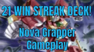 Raizers 21 Win Streak Deck! | Nova Grappler Gameplay | Cardfight Vanguard Zero English Version