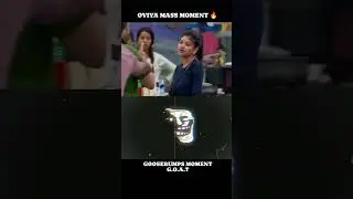 #bigboss Oviya Mass speech 💫