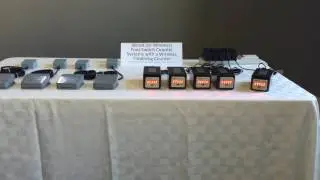 Custom Foot Switch System with Wireless Totalizing Counter
