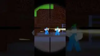профессиональный выстрел в голову в Roblox Flag Wars..