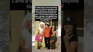 Cardi B Spends Quality Time with Grandma and Sister Hennessy #CardiB #HennessyCarvalho #shorts #vlog