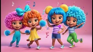 Tina Tiger Wears a Wig | Fun Animal Dress-Up Song for Kids | Playful Tiger Rhyme