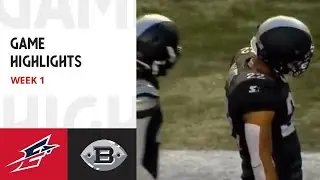 AAF Football League | Memphis at Birmingham Week 1 Full Game Highlights