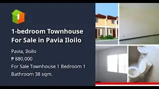 1-bedroom Townhouse For Sale in Pavia Iloilo