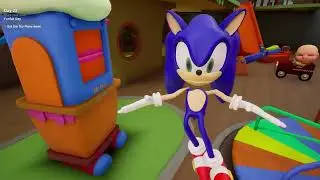 Sonic Baby In Yellow Wants To GO Fast! 😱