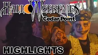 Cedar Point HalloWeekends 2023 Scare Zone Highlights