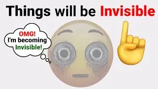 Это видео сделает вещи невидимыми...😱