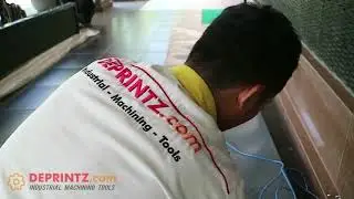 Proses Pemasangan Running Text di KOPERTIS Surabaya oleh DEPRINTZ