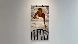 Gideon Appah : Man on Bed (2021) | Mitchell-Innes & Nash Gallery