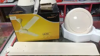 Потолочный вентилятор LILTO V Guard Ivory 380 об/мин, ширина 1200 мм | Высокая скорость | Видео распаковки #потолочныйвентилятор #вентилятор