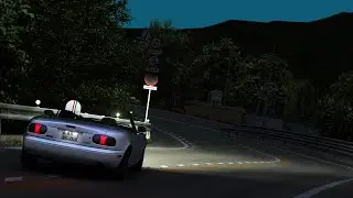 [Assetto Corsa] Touge Life 3 I Tsubaki Line DH Real I MX-5 NA I 4.53.406s *New PB*