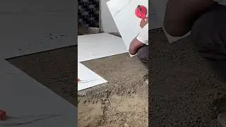 Floor Tiles Fitting Like a Pro | Quick Tutorial #sorts #floortiles #tiling #riponmarbletiles