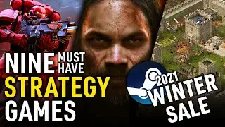 9 MUST HAVE STRATEGY GAMES - STEAM WINTER SALE 2021 | HForHavoc