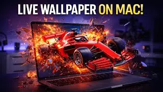 Turn any video into a live wallpaper on your Mac using wallX! (latest)