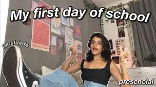 Meu primeiro dia de aula na faculdade 2022