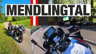 Mendlingtal mit dem Motorrad / Vater und Tochter / G310R, R1250GS