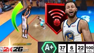 6'2 STEPHEN CURRY BUILD is UNSTOPPABLE in the RANDOM REC on NBA 2K26!