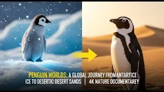 Penguin Worlds: A Global Journey from Antarctic Ice to Desert Sands | 4K Nature Documentary