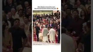 Modi in ambani wedding #shorts