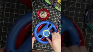 NRG Mario Kart Steering Wheel: IRL 🚗 #supermariokart