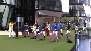 Drumming at Lasalle
