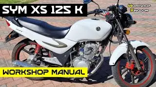 SYM XS 125 K Workshop Service Repair Manual - English - PDF Download