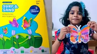 NO SCREEN TIME | Activity for kids| Surf and sand butterflies #noscreentime #activity 