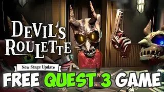 БЕСПЛАТНАЯ ИГРА В THE QUEST 3!! Devil's Roulette &mdash; лучшая бесплатная VR-игра?! Обзор Devil's Roul...
