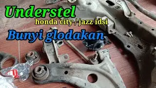 understell honda jazz/city idsi bunyi glodakan
