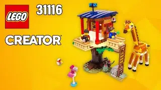 Lego Safari Wildlife Tree House (31116)[397 pcs] Creator Building Instructions | Top Brick Builder