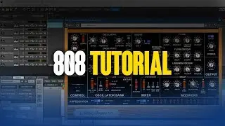 Как сделать 808 с помощью Mixcraft Stock Instruments. Учебное пособие.