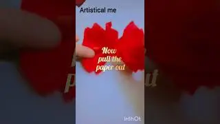 DIY crepe paper flowers🌹 | @artistical me