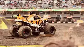 Hot Wheels Monster Truck Action in Rain