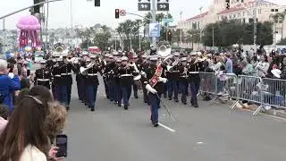 Marine Band San Diego | 2024 Port of San Diego Holiday Bowl Parade