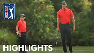 Tiger and Charlie Woods&rsquo; team highlights from PNC Championship | 2020