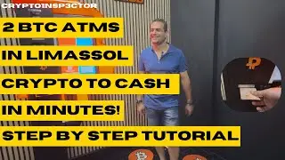 2 Bitcoin ATMs in Limassol 🇨🇾 | Step-by-Step: Convert Crypto to Cash Easily
