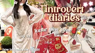 slice of life ꩜౨ৎ lunar new year in london, making new friends, grwm 🍓⭐️