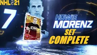 NHL 21 | HOWIE MORENZ 96 OVR GOLD MASTER ICON SET COMPLETE | HIGHLIGHTS