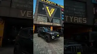 SCORPIO N upgraded with 22&rdquo;inch alloywheel modified alloy wheels #automobile #mahindrascorpio
