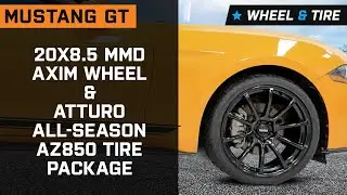 2015-2023 Mustang GT 20x8.5 MMD Axim Wheel & Atturo All-Season AZ850 Tire Package Review