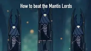 How to beat the Mantis Lords in Hollow Knight 
