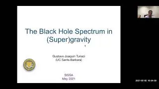 Gustavo Joaquin Turiaci - The black hole spectrum in (super)gravity, 05/05/2021