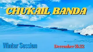 Most Popular Chukail Meadows in Winter/#muhammadrafivlog #Chukailbanda #swat
