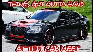 #carmeets #burnouts CRAZY POP-UP MEET: HOSTED BY MOD2FAME  SAVAGESPEEDTV & DAILY DRIVEN ATL