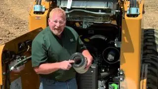 Cat&reg; Skid Steer Loader | Air Filter & Dust Ejector Maintenance