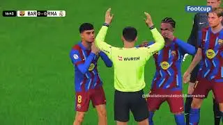🔴 Barcelona vs. Real Madrid Supercopa 2026 - Partido completo | Simulación de videojuego