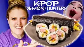 Make KPOP Demon Hunters Kimbap That'll Save Your Soul ✨ Fictional Feasts