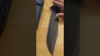 My First Review on my Schrade Leroy Bowie Knife